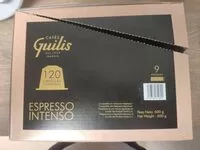 Mängden socker i Espresso intenso