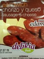 Mängden socker i Sandwich chorizo y queso
