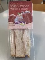 Mängden socker i Sandwich Polo y bacon