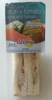 Mängden socker i Sandwich atún y tomate.
