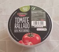 Mängden socker i Tomate rallado
