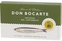 Mängden socker i Anchoas del Cantábrico