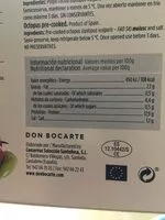 Mängden socker i Pulpo al natural