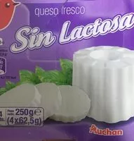 Mängden socker i Queso fresco sin lactosa