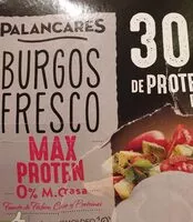Mängden socker i Queso Burgos fresco Max protein