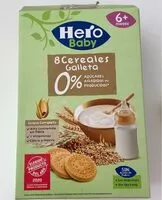 Mängden socker i 8 Cereales galleta