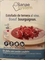 Mängden socker i Estofado de ternera al vino