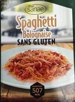 Mängden socker i Spaghetti bolognaise sans gluten