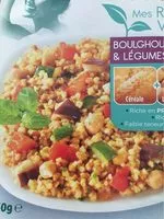 Mängden socker i Boulghour pois chiche et legumes du soleil
