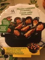 Mängden socker i Moules cuisinées à la marinière