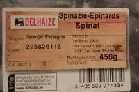 Mängden socker i Epinard