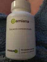 Mängden socker i Damiana extracto concentrado