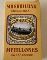 Mängden socker i Mejillones en escabeche