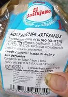 Mängden socker i Mostachones artesanos