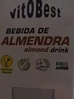 Mängden socker i bebida de almendra