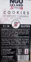Mängden socker i Cookies de manzana y caramelo sin gluten