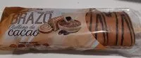 Mängden socker i Brazo relleno de cacao