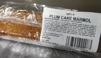 Mängden socker i Plum cake marmol