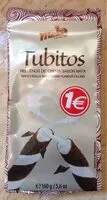 Mängden socker i Tubitos rellenos de crema sabor nata