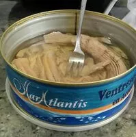 Mängden socker i Ventresca de Atún en aceite de girasol