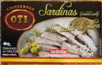 Mängden socker i Sardinas en aceite de oliva