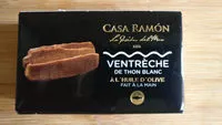 Mängden socker i Ventrèche de Thon Blanc à l'Huile d'Olive