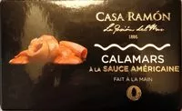 Mängden socker i Calamars à la sauce américaine