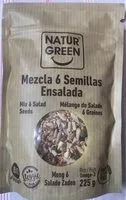 Mängden socker i Mezcla 6 Semillas Ensalada