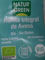 Mängden socker i Harina integral avena