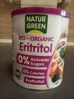 Mängden socker i Eritritol