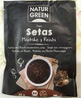 Mängden socker i Sopa setas (Maitake y Reishi)