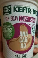 Mängden socker i Cashew Nature Kefir