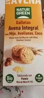 Mängden socker i Galletas Avena Integral con Mijo. Avellanas y Coco