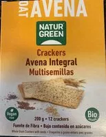 Mängden socker i Crackers avena integral