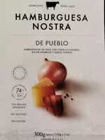 Mängden socker i Hamburguesa De Pueblo