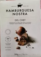 Mängden socker i Hamburgesa Nostra del chef