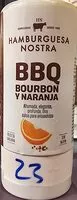 Mängden socker i BBQ Bourbon y Naranja