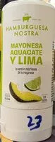 Mängden socker i Mayonesa aguacate y lima