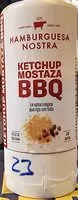 Mängden socker i Ketchup Mostaza BBQ