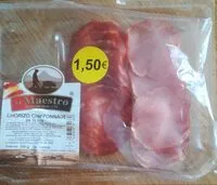 Mängden socker i Chorizo chiffonade