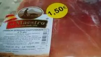 Mängden socker i Jambon serrano chiffonade