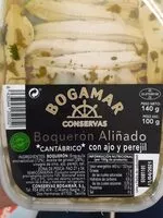 Mängden socker i Boqueron Aliñado Bogamar