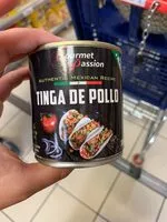 Mängden socker i Tinga de pollo