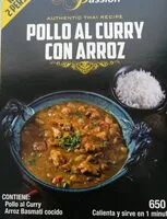 Mängden socker i Pollo al curry con arroz