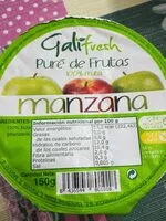 Mängden socker i Pure de frutas