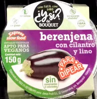 Mängden socker i Berenjena con cilantro y lino