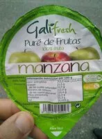 Mängden socker i Puré de frutas (manzana)