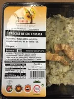 Mängden socker i Trinxat de col i patata