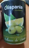 Mängden socker i Aceitunas rellenas de Limon