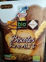 Mängden socker i Biscotes Kamut
